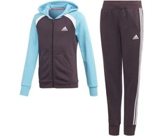 Adidas Sportinis Kostiumas Mergaitėms G Hood Cot Ts1 Violetinė Mėlyna GE0711