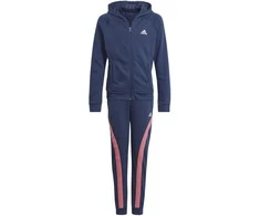 Adidas Sportinis Kostiumas Mergaitėms G Hooded Co Ts Mėlyna GM8930