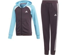 Adidas Sportinis Kostiumas Mergaitėms G Hood Cot Ts1 Violetinė Mėlyna GE0711
