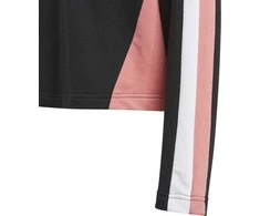 Adidas Sportinis Kostiumas Mergaitėms G Hooded Crop Ts Juodas GM8932