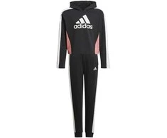 Adidas Sportinis Kostiumas Mergaitėms G Hooded Crop Ts Juodas GM8932