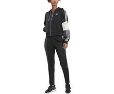 Adidas Sportinis Kostiumas Moterims W Bold Block Ts Juodas HK0462