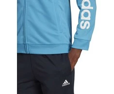 Adidas Sportinis Kostiumas Moterims W Lin Ft Ts Juodas Mėlyna HD1696