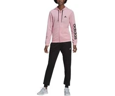 Adidas Sportinis Kostiumas Moterims W Lin Ft Ts Juodas Rožinė HD1697