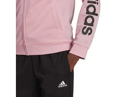 Adidas Sportinis Kostiumas Moterims W Lin Ft Ts Juodas Rožinė HD1697