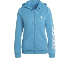 Adidas Sportinis Kostiumas Moterims W Lin Ft Ts Juodas Mėlyna HD1696