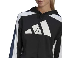 Adidas Sportinis Kostiumas Moterims W Ts Big Logo Juodas Baltas GL9482