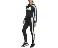 Adidas Sportinis Kostiumas Moterims W Ts Big Logo Juodas Baltas GL9482