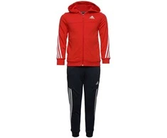 Adidas Sportinis Kostiumas Paaugliams B Cotton Ts Mėlyna Raudona HU1547
