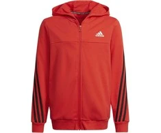 Adidas Sportinis Kostiumas Paaugliams B Cotton Ts Juodas Raudona HF4509