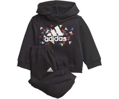Adidas Sportinis Kostiumas Vaikams I Bos Gra Jog Juodas GT9502
