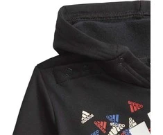 Adidas Sportinis Kostiumas Vaikams I Bos Gra Jog Juodas GT9502