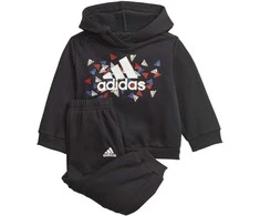 Adidas Sportinis Kostiumas Vaikams I Bos Gra Jog Juodas GT9502