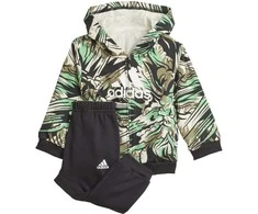 Adidas Sportinis Kostiumas Vaikams I Jog Set B Juodas Žalias GT9509