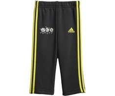 Adidas Sportinis Kostiumas Vaikams I Lil 3s Jog Fl Juodas Žalias GN7258