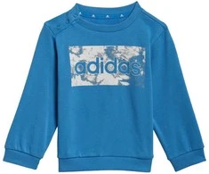 Adidas Sportinis Kostiumas Vaikams I Lin Ft Jog Pilkas Mėlyna HF1910