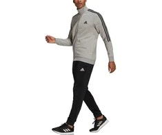 Adidas Sportinis Kostiumas Vyrams M 3s Ft Tt Ts Pilkas Juodas