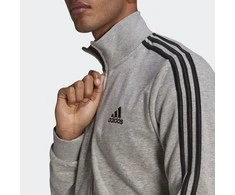 Adidas Sportinis Kostiumas Vyrams M 3s Ft Tt Ts Pilkas Juodas