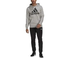 Adidas Sportinis Kostiumas Vyrams M Bl Ft Hd Ts Pilkas Juodas