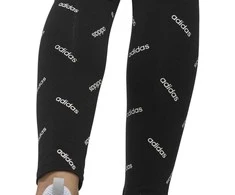 Adidas Tamprės Moterims W Aop Tights Juodas DW8021