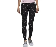 Adidas Tamprės Moterims W Aop Tights Juodas DW8021