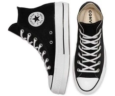 Converse Avalynė Moterims Ctas Lift Hi Juodas 560845C