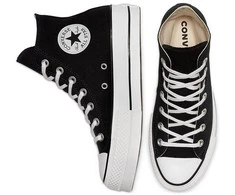 Converse Avalynė Moterims Ctas Lift Hi Juodas 560845C