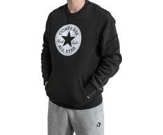Converse Džemperis Chuck Patch Graphic Crew VGH Juodas