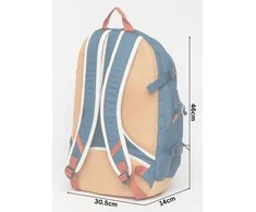 Converse Kuprinė Straight Edge Backpack Mėlyna Oranžinis 10018972 401