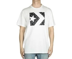Converse Marškinėliai Star Fill Chevron Tee Baltas 10005885 102