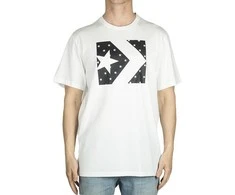 Converse Marškinėliai Star Fill Chevron Tee Baltas 10005885 102