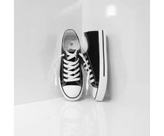 DK Sportbačiai Trampek Juodas Baltas D10439/BLK/WHT