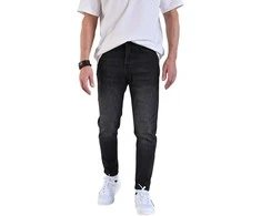Džinsai i8 Denim Vyrams Juodas 18028-2