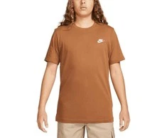 Nike Marškinėliai Vyrams M Nsw Club Tee Brown AR4997 281
