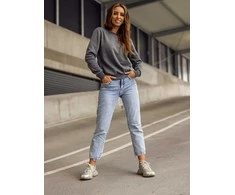 J.Style Džemperis Moterims Fleece Pilkas 68W01-5
