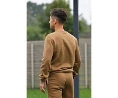 J.Style Džemperis Vyrams Fleece Brown 68B2001-158