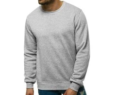 J.Style Džemperis Vyrams Fleece Light Pilkas 68B2001-2