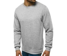J.Style Džemperis Vyrams Fleece Light Pilkas 68B2001-2