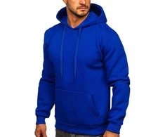 J.Style Džemperis Vyrams Fleece Mėlyna 68B2009-17