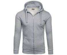 J.Style Džemperis Vyrams Fleece Pilkas 68B2008-2