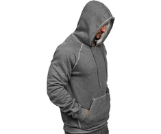 J.Style Džemperis Vyrams Fleece Pilkas 8B152-5