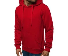 J.Style Džemperis Vyrams Fleece Raudona 68B2009-18