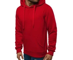 J.Style Džemperis Vyrams Fleece Raudona 68B2009-18