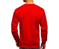 J.Style Džemperis Vyrams Fleece Raudona 68B2001-18