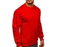 J.Style Džemperis Vyrams Fleece Raudona 68B2001-18