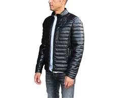 J.Style Odinė Striukė Vyrams Juodas 11Z8186