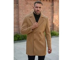 J.Style Paltas Vyrams Camel 11Z8269/CAMEL