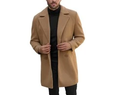 J.Style Paltas Vyrams Camel 11Z8269/CAMEL