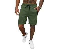 J.Style Šortai Vyrams Olive 17K533-29