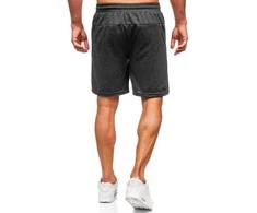 J.Style Šortai Vyrams Pilkas 17K533-5